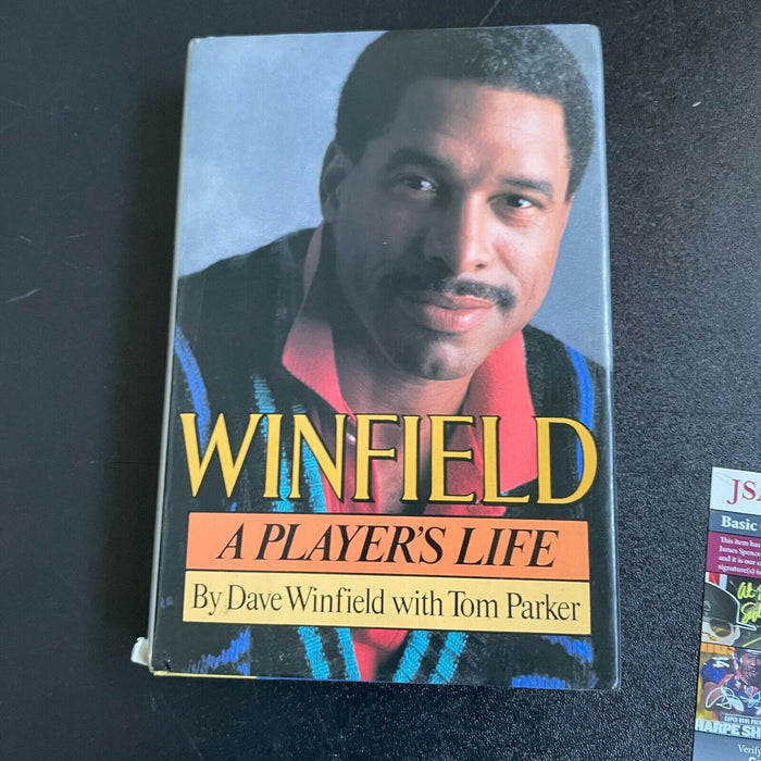 Dave Winfield Signed Autographed 1988 Baseball Book With JSA COA