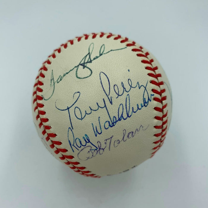 Sold at Auction: Very sharp 1970 Cincinnati Reds team signed baseball.