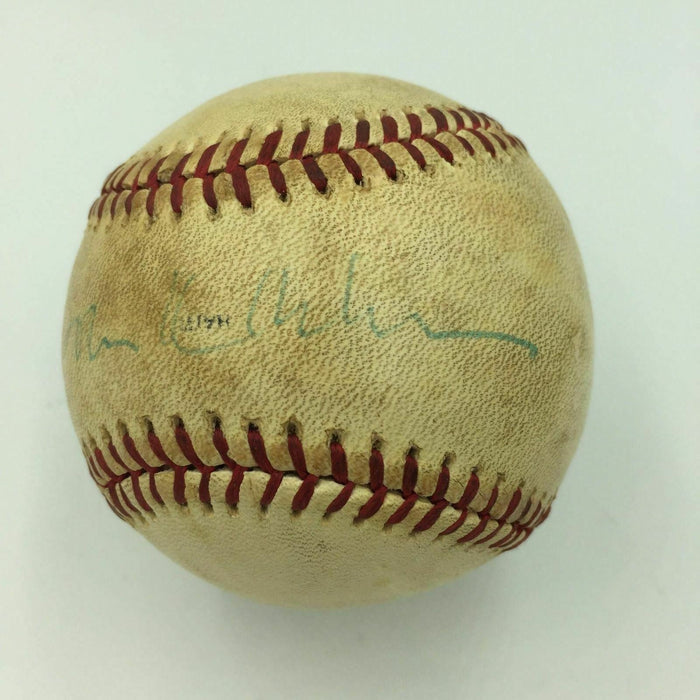 1979 World Series Game Used Baseball Hit By Dave Parker Signed By Bowie Kuhn PSA