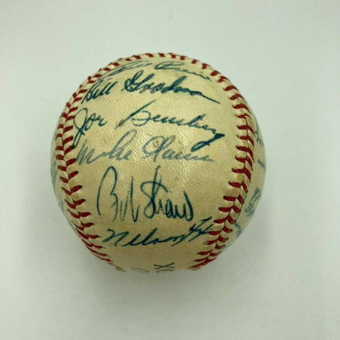 1952 Chicago White Sox Team Signed Autographed Baseball With Nellie Fox