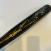 1995 Cleveland Indians Team Signed World Series Game Issued Bat Jim Thome JSA