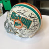 1972 Miami Dolphins Super Bowl Champs Team Signed Full Size Authentic Helmet JSA