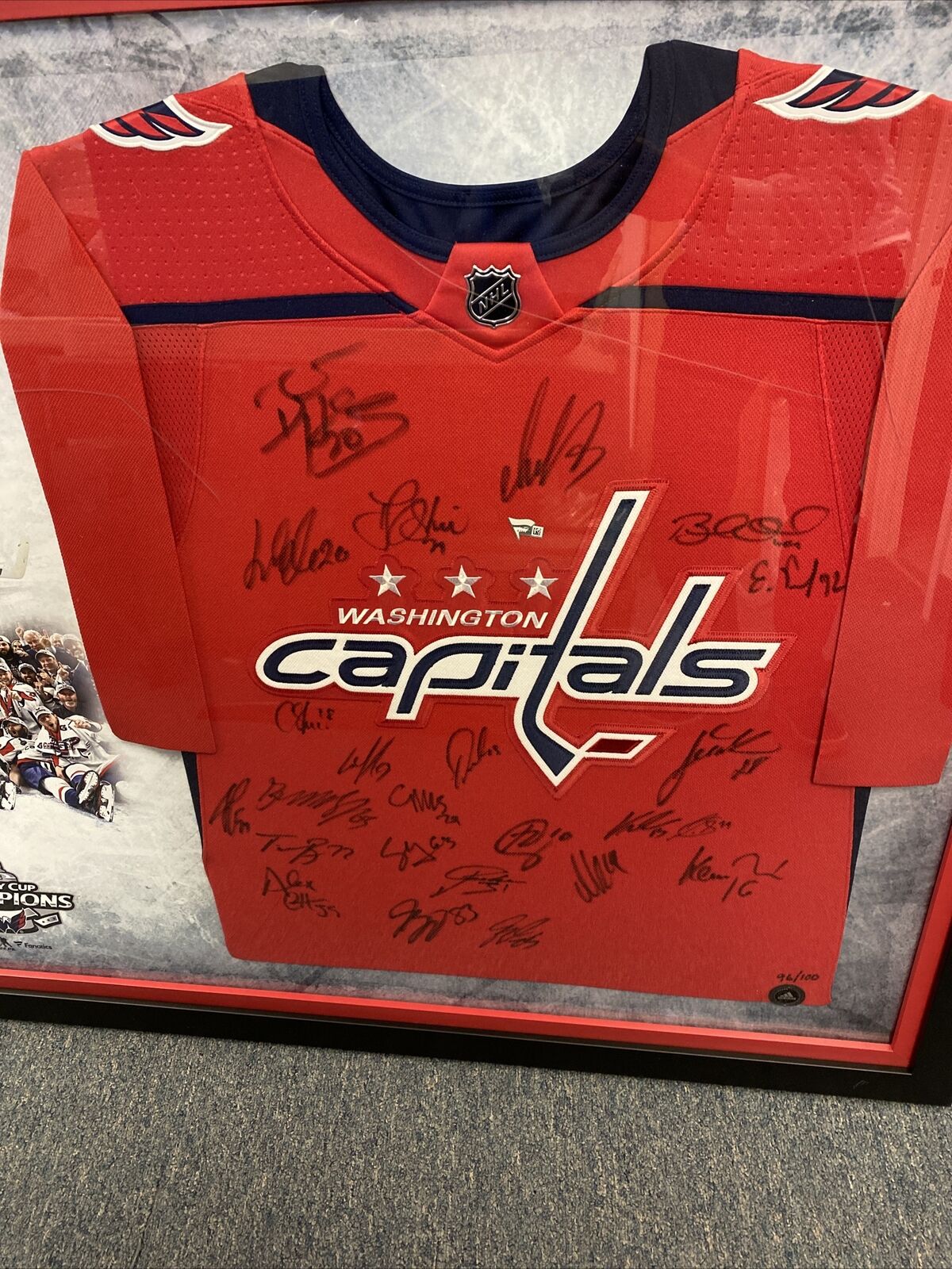 T.J. Oshie Washington Capitals 2018 Stanley Cup Champions Autographed White  Adidas Authentic Jersey with 2018 Stanley Cup Final Patch - Autographed NHL  Jerseys at 's Sports Collectibles Store