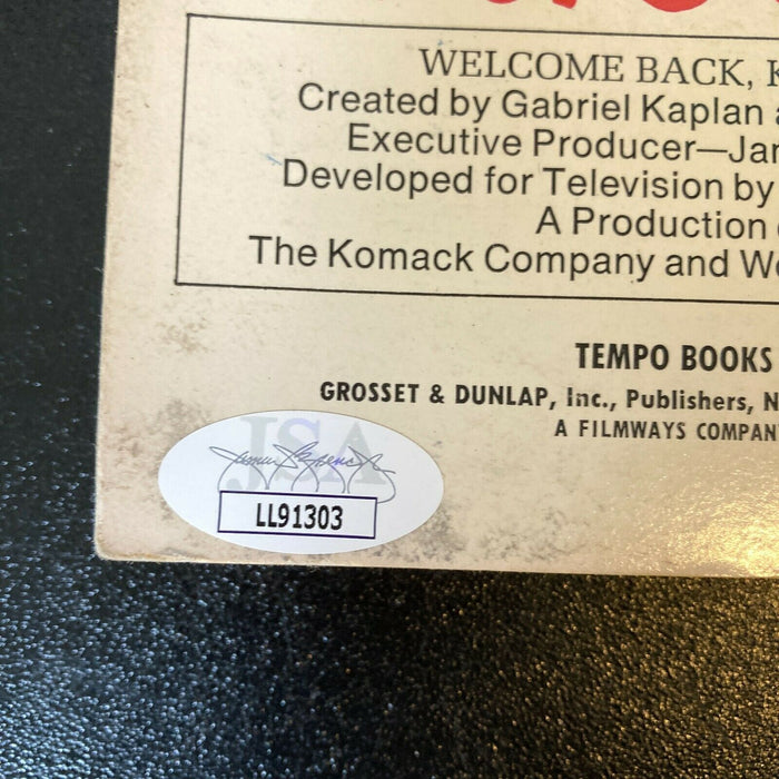 Welcome Back Kotter Cast Signed Vintage 1970's Book With JSA COA