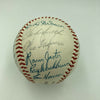 Beautiful 1966 St. Louis Cardinals Team Signed Baseball Bob Gibson Lou Brock JSA