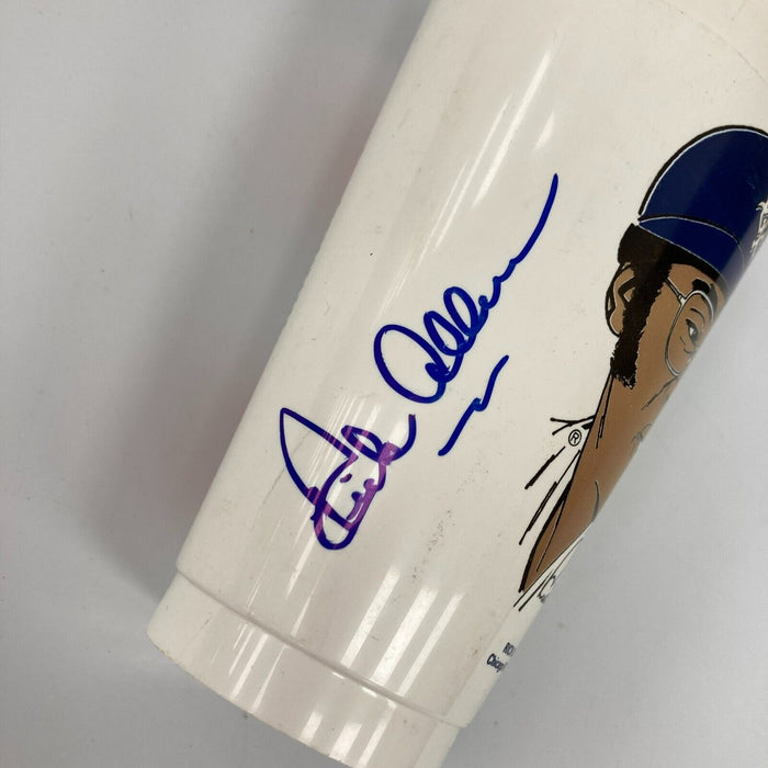 Dick Richie Allen Signed 1970's 7-11 Slurpee Cup JSA COA