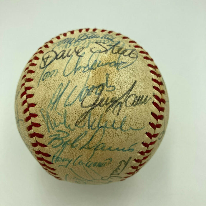 1979 Toronto Blue Jays Team Signed Vintage Official American League Baseball