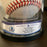Beautiful Ted WIlliams Signed American League Baseball Beckett Authenticated