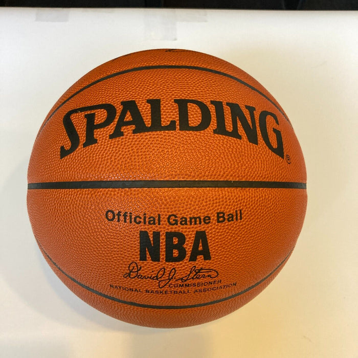 Rare Kobe Bryant Signed Spalding Official NBA Game Basketball PSA DNA COA