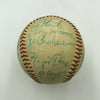 1981 Cleveland Indians Team Signed Official American League Baseball