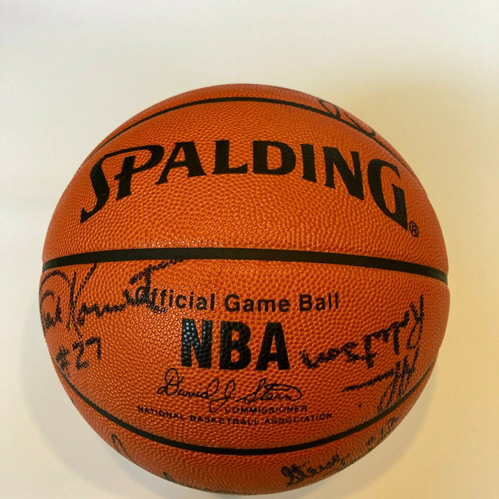 1989-90 Milwaukee Bucks Team Signed Spalding Official NBA Game Basketball