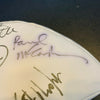 Paul McCartney Mariah Carey Celebrity Signed 2002 Super Bowl Football PSA DNA