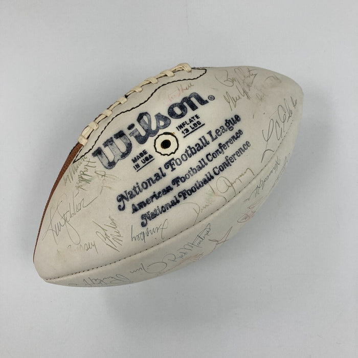 1978 Oakland Raiders Team Signed Wilson NFL Game Football