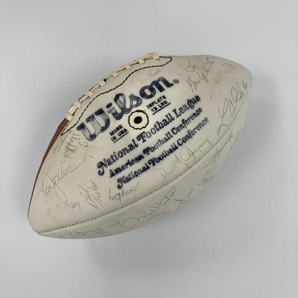 1978 Oakland Raiders Team Signed Wilson NFL Game Football