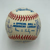 1999 Cleveland Indians Team Signed American League Baseball Jim Thome JSA COA
