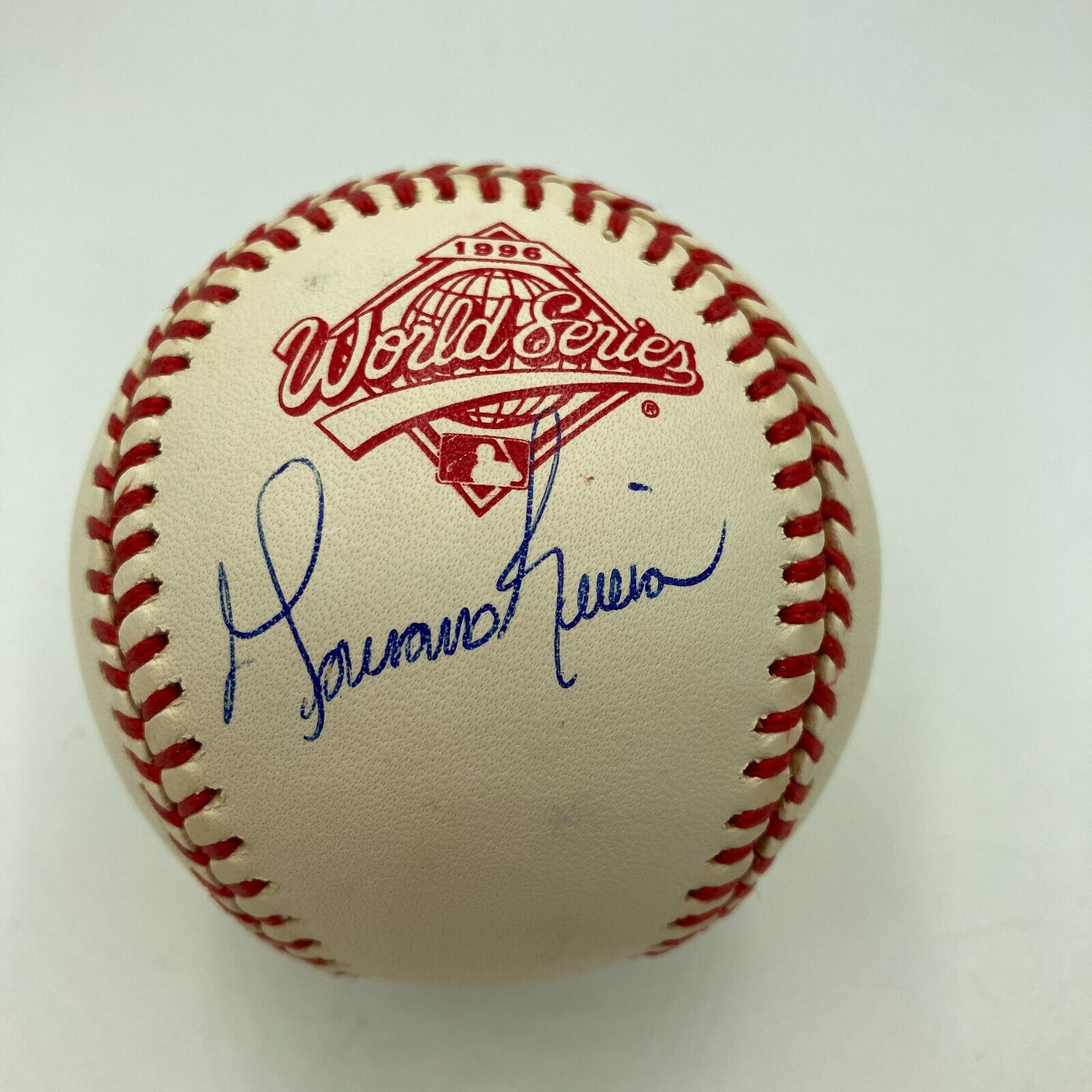 Lot Detail - Mariano Rivera Signed 1996 World Series Baseball With