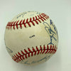 Hall Of Fame Multi Signed Cracker Jack Old Timers Game Baseball Beckett COA