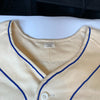 Sparky Anderson Signed 1955 Fort Worth Cats Brooklyn Dodgers Minor League Jersey