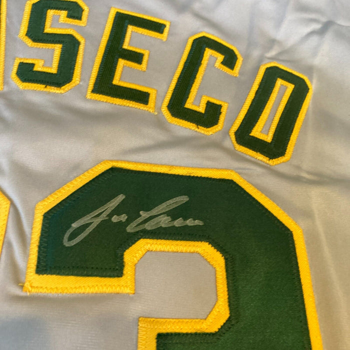 Jose Canseco Signed Oakland A's Chemist Jersey Beckett COA