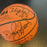 1987-88 Los Angeles Lakers NBA Champs Team Signed Spalding Basketball PSA DNA