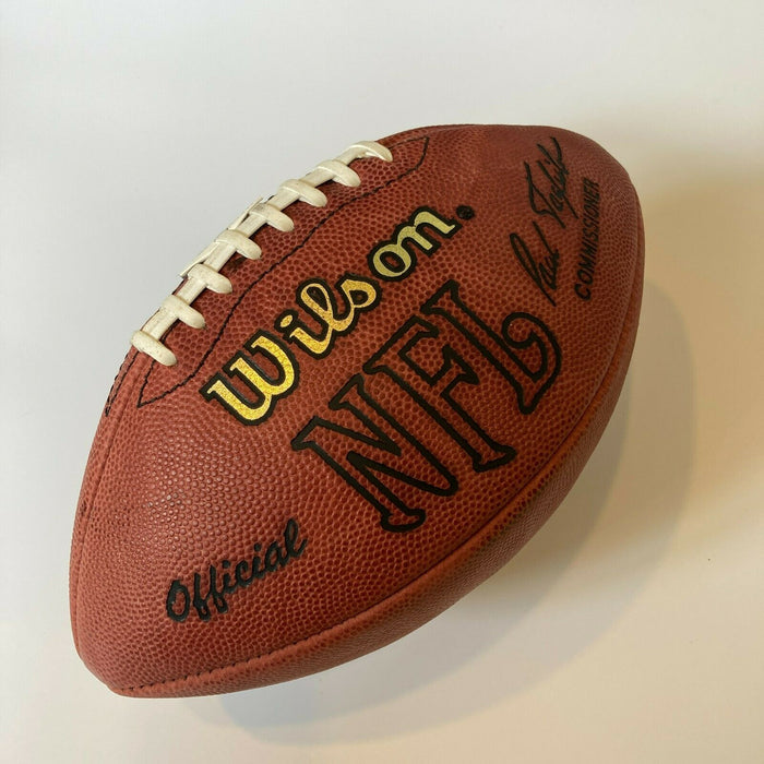 Mint Walter Payton Signed Autographed Official Wilson NFL Football JSA COA