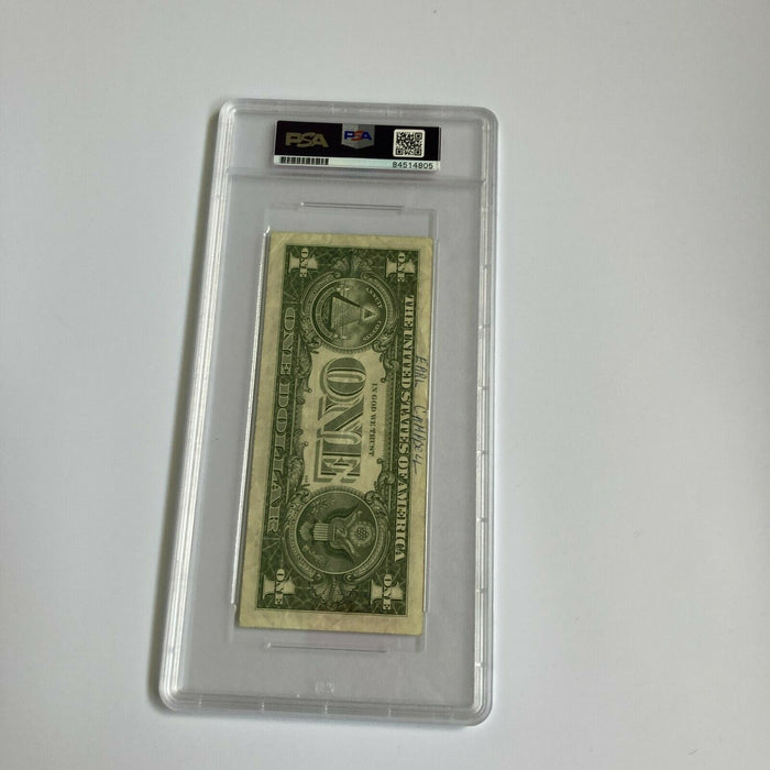 Earl Campbell Signed Autographed $1 One Dollar Bill PSA DNA COA NFL