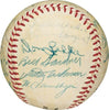 Willie Mays 1954 New York Giants World Series Champs Team Signed Baseball PSA