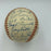 Beautiful 1951 Detroit Tigers Team Signed Baseball 29 Sigs With JSA COA