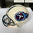 Eddie George Signed 1999 Inaugural Season Game Model Tennessee Titans Helmet UDA