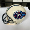 Eddie George Signed 1999 Inaugural Season Game Model Tennessee Titans Helmet UDA