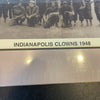 1948 Indianapolis Clowns Negro League Team Signed Large 16x26 Photo JSA COA