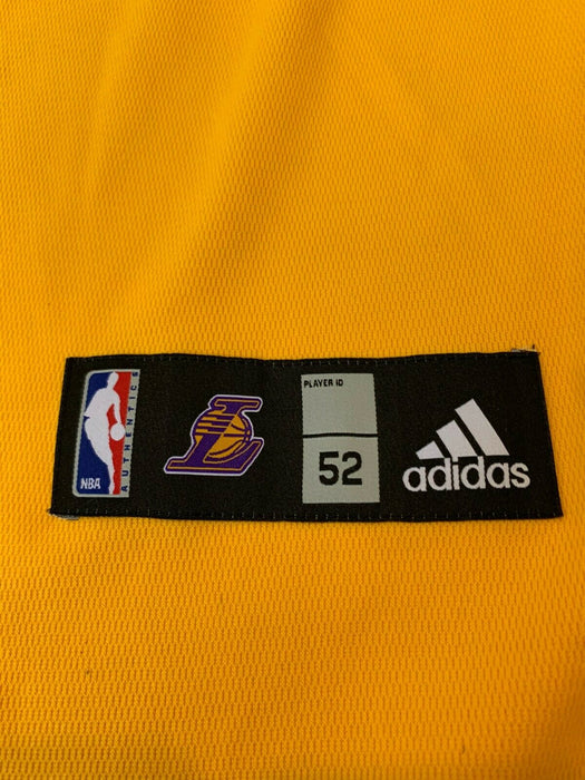 Elgin Baylor Signed Authentic Adidas Los Angeles Lakers Jersey PSA DNA Sticker