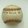 1937 Boston Red Sox Team Signed Official American League Harridge Baseball