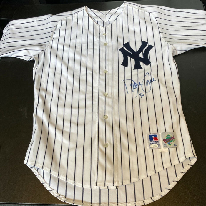 David Cone Signed Game Used 1990's New York Yankees Jersey With JSA COA