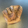 Eddie Mathews Signed Autographed 1950's Game Model Baseball Glove With JSA COA