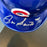 Ron Santo #10 Signed Chicago Cubs Game Model Baseball Helmet 1969 Cubs JSA COA