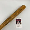 Mickey Mantle & Roger Maris Historic Home Run Pitchers Multi Signed Bat JSA COA