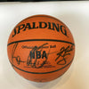 2000-01 Chicago Bulls Team Signed Official NBA Basketball With JSA COA
