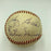Beautiful 1960's Mickey Mantle Elston Howard Signed AL Cronin Baseball JSA COA