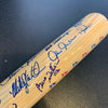 1998 NY Yankees WS Champs Team Signed Bat Derek Jeter Mariano Rivera JSA COA