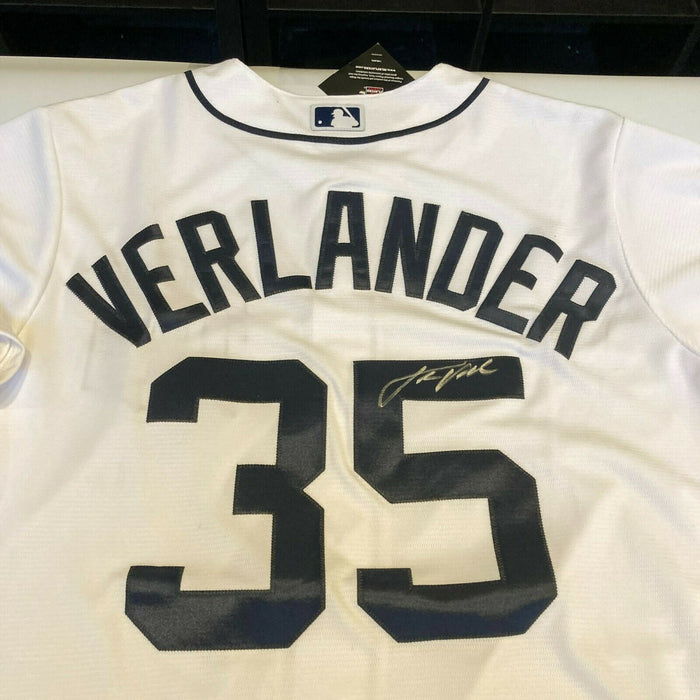 Justin Verlander Signed Tigers Jersey (JSA COA)