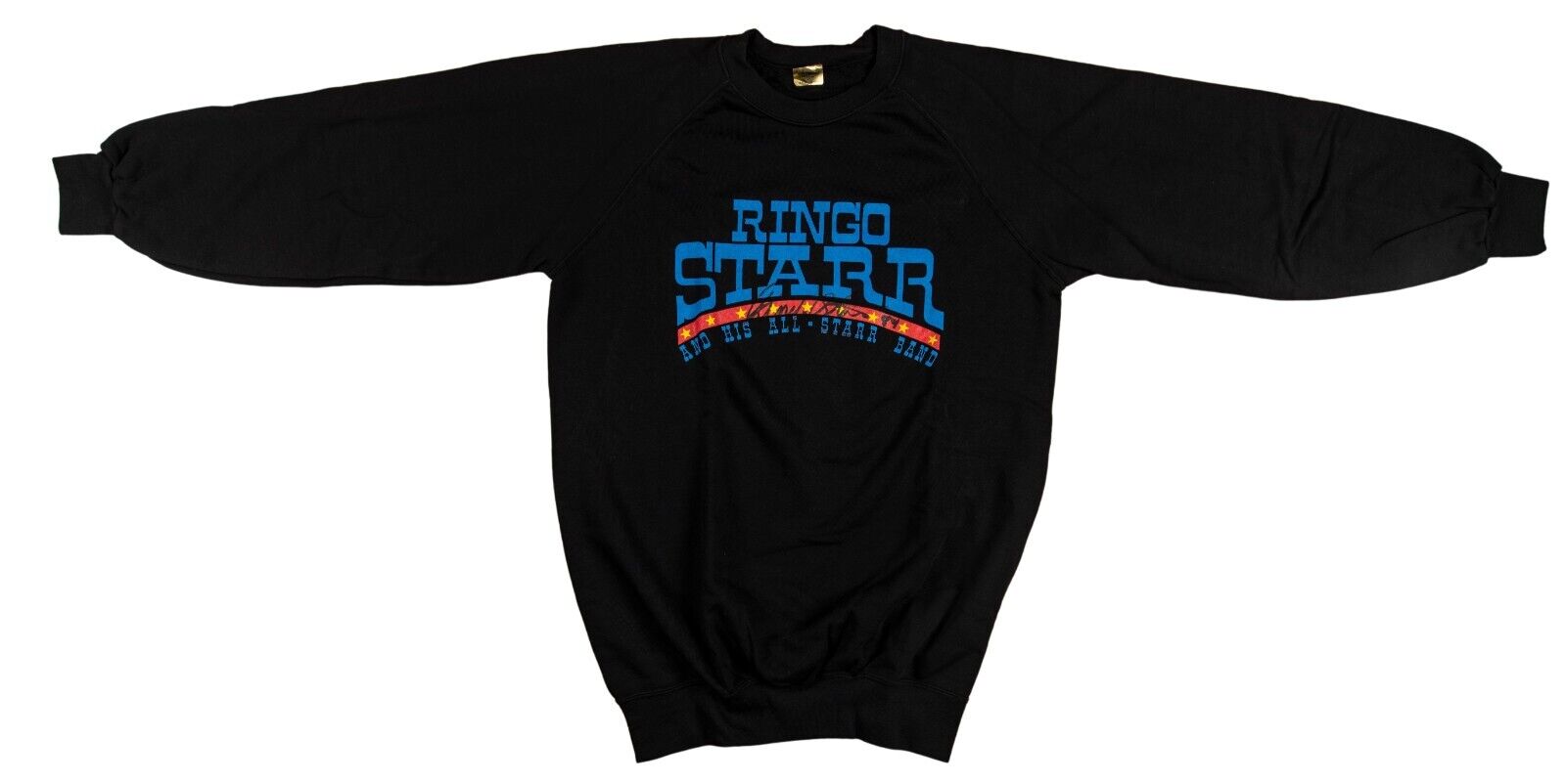 Ringo Starr Signed Black 1989 Japan Tour Sweater JSA COA