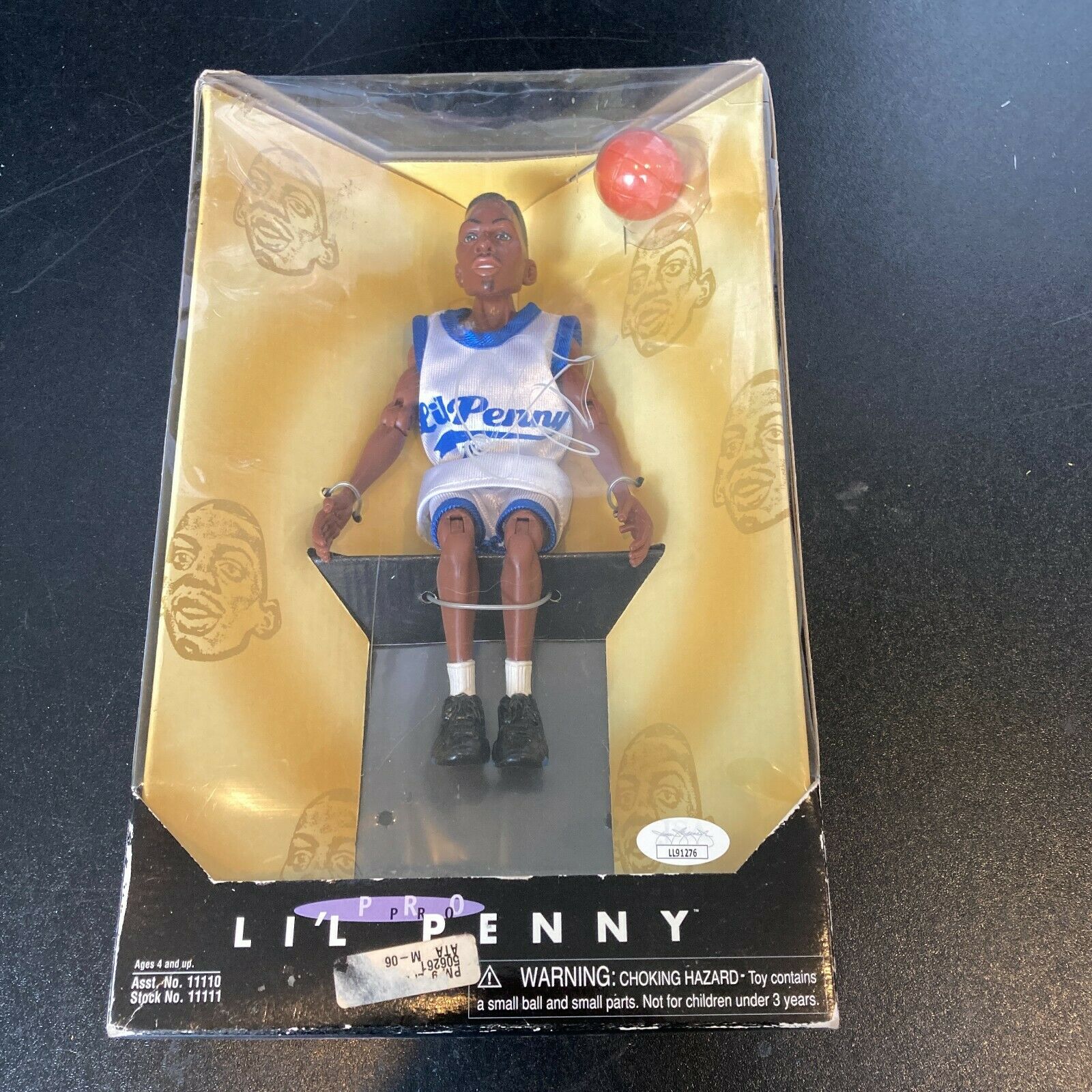 Chris Rock Signed 1997 Playmates Pro Li l Penny Hardaway Doll Figure J Showpieces Sports