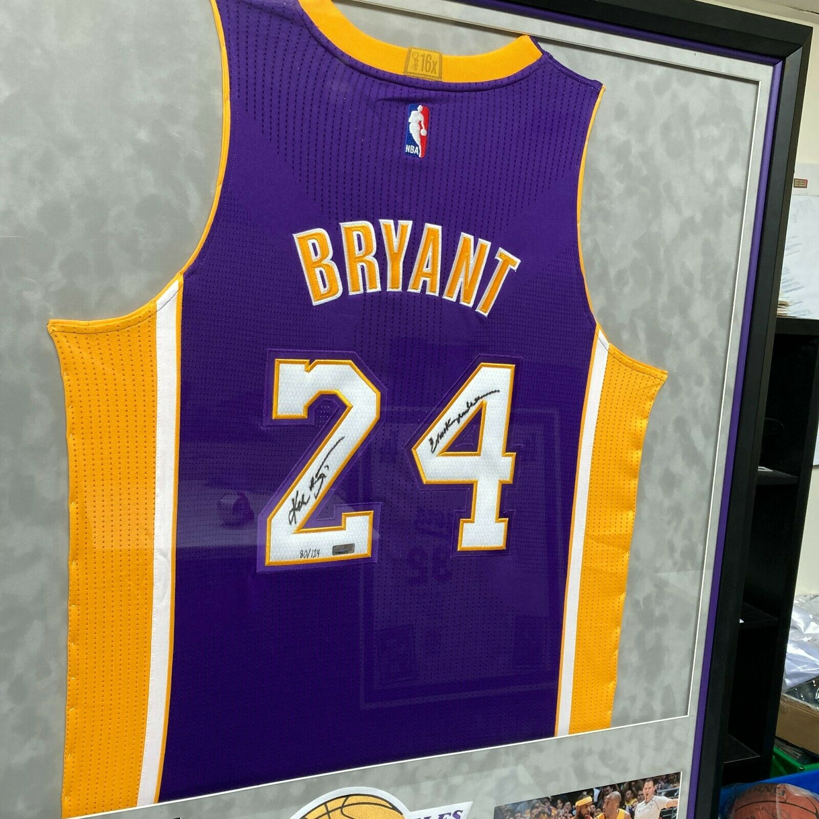Kobe Bryant Autographed and Inscribed With Black Mamba LA Lakers Ltd –  Sports Online
