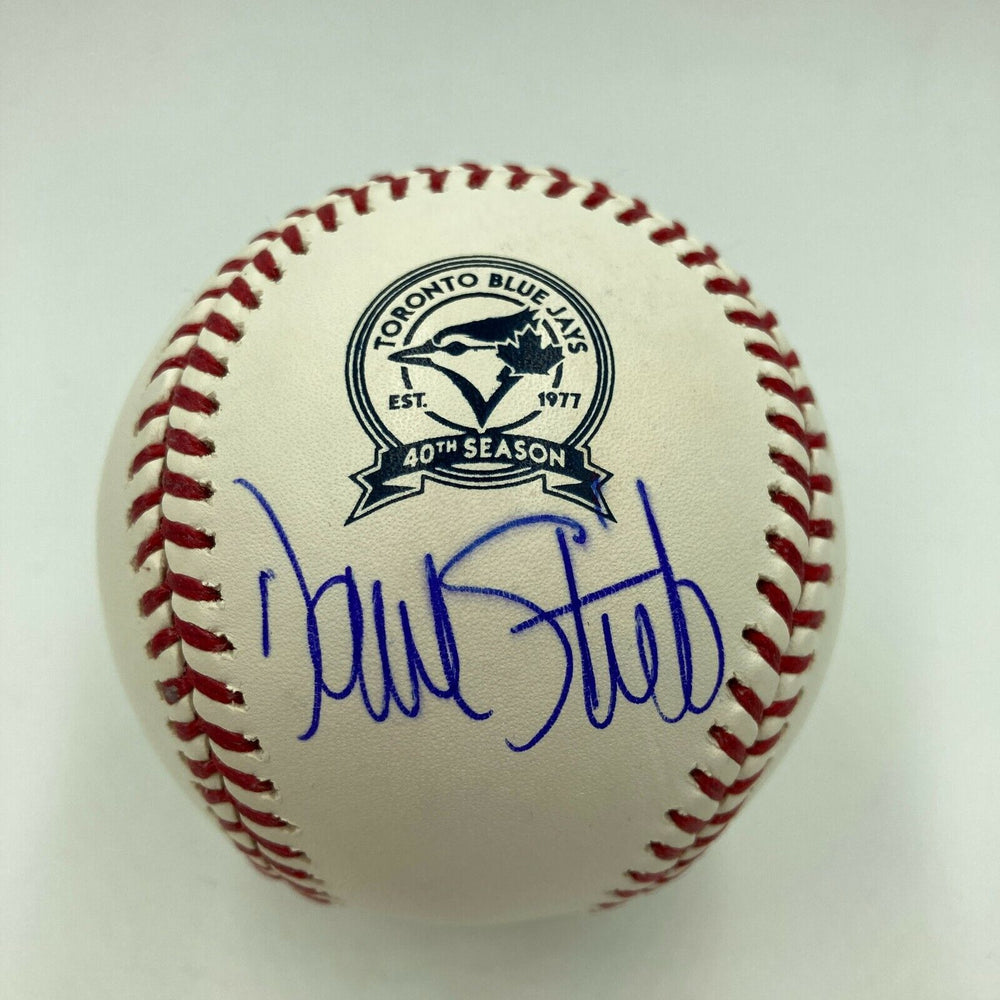 Dave Stieb No Hitter 9-2-1990 7x All Star Signed Baseball Beckett COA