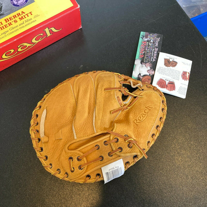 Yogi Berra Signed 1940's Game Model Edition Catcher's Mitt Glove JSA COA