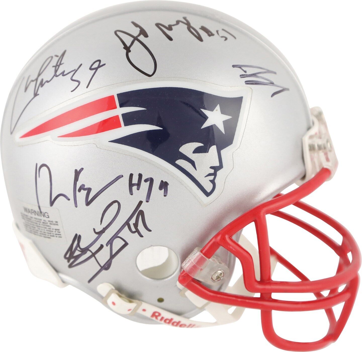 Tom Brady 2014 New England Patriots Super Bowl Champ Team Signed