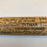 1956 Kansas City Athletics Team Signed Game Used Bat 39 Signatures PSA DNA COA