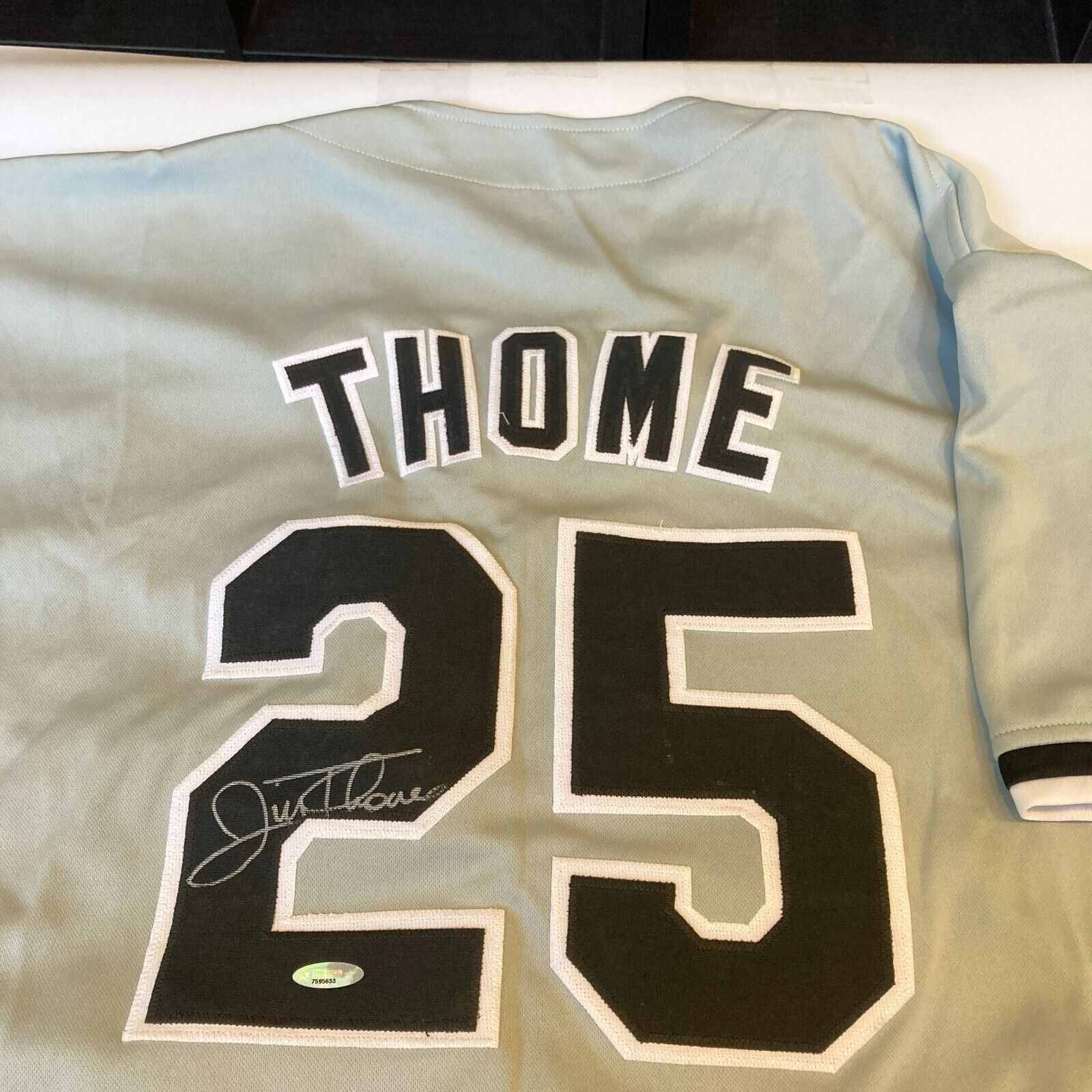 Jim Thome Signed Majestic Chicago White Sox Jersey PSA DNA COA