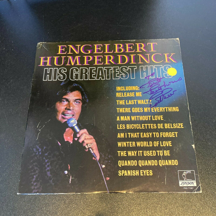 Engelbert Humperdinck Signed Autographed LP Record Album With JSA COA